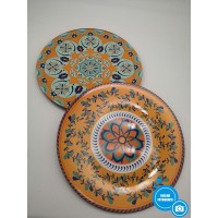 Sada plastových talířů Villa D´Este Home Tivoli, 33 cm, 6 ks