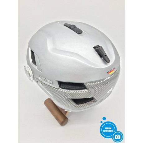 Lyžařská helma Ked 11203967206 - L, stříbrná
