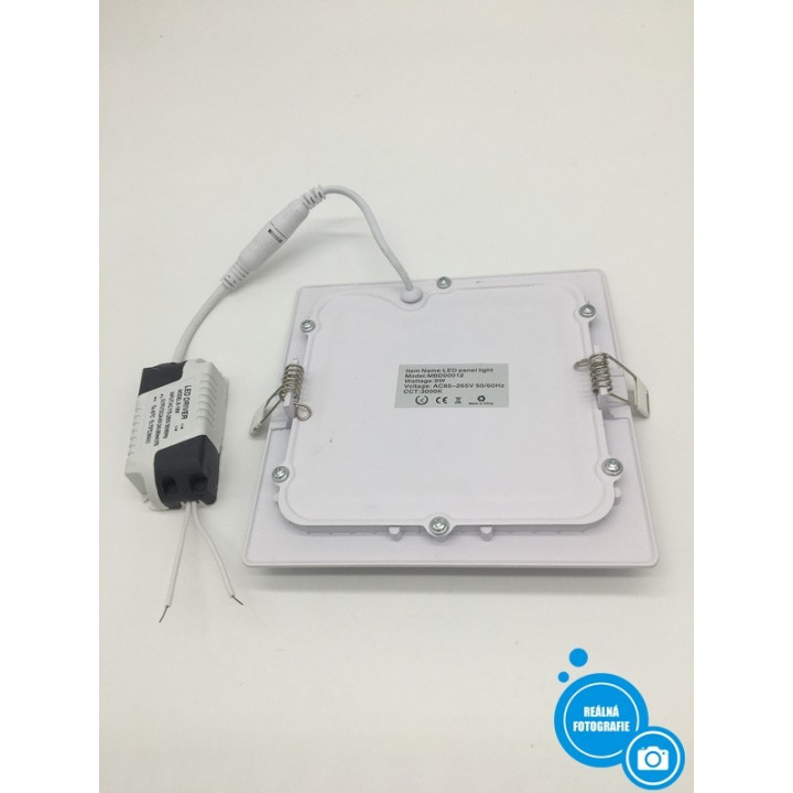 Vestavný LED panel (hranatý) - 71 x 171mm, bílá