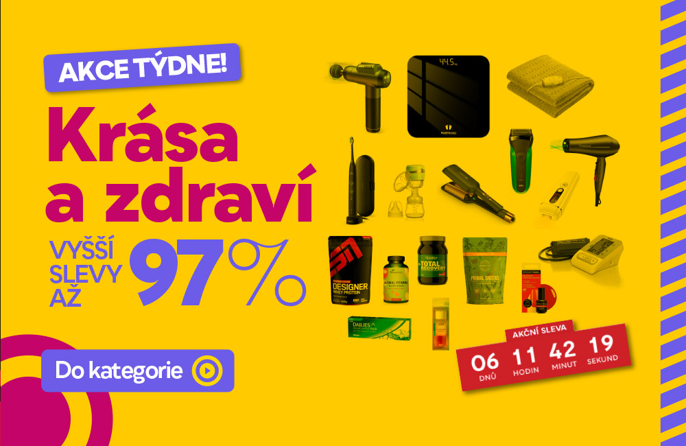 Nejstore.cz * AKCE TÝDNE: kategorie KRÁSA A ZDRAVÍ s vyššími slevami až 97 %!